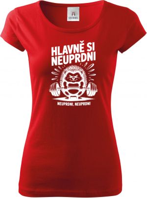 Hlavně si neuprdni, bílý potisk