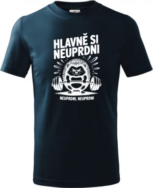 Hlavně si neuprdni, bílý potisk