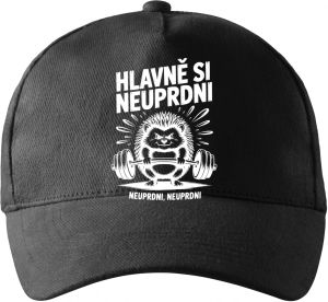 Hlavně si neuprdni, bílý potisk