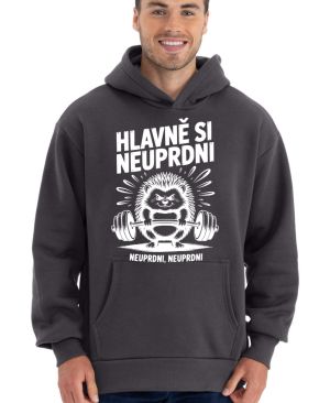 Hlavně si neuprdni, bílý potisk