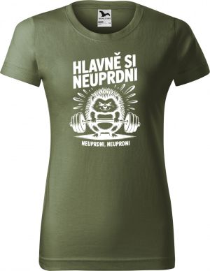 Hlavně si neuprdni, bílý potisk