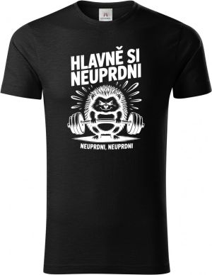 Hlavně si neuprdni, bílý potisk