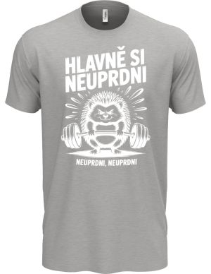 Hlavně si neuprdni, bílý potisk