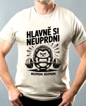 Hlavně si neuprdni, černý potisk
