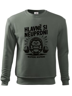 Hlavně si neuprdni, černý potisk