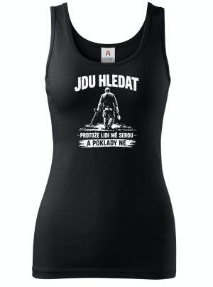 Hledač pokladů, bílý tisk