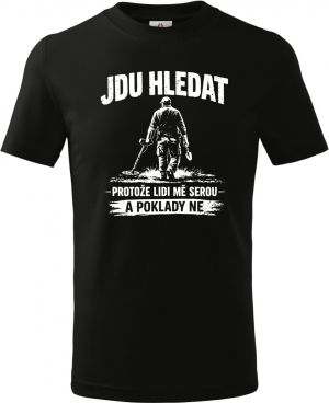 Hledač pokladů, bílý tisk