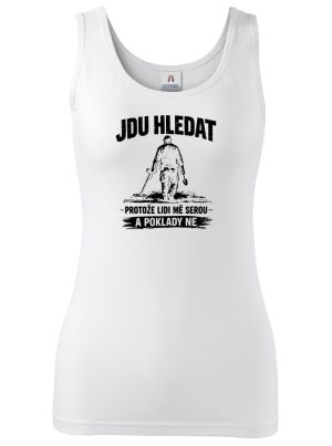 Hledač pokladů, černý tisk