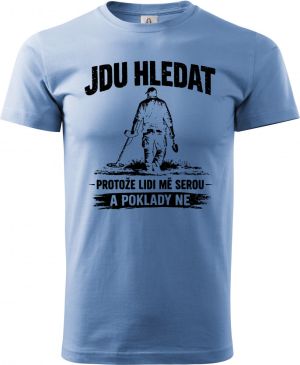 Hledač pokladů, černý tisk