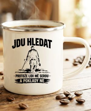 Hledač pokladů, černý tisk