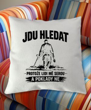 Hledač pokladů, černý tisk