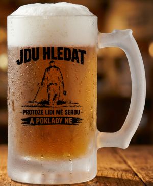 Hledač pokladů, černý tisk