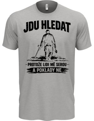 Hledač pokladů, černý tisk