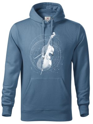 Hluboký tón vesmíru, bílý potisk