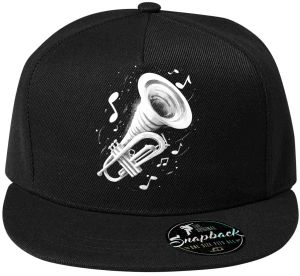 Fanfára osudu, trumpeta, bílý tisk