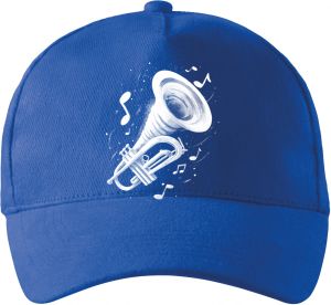 Fanfára osudu, trumpeta, bílý tisk