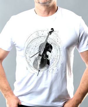 Hluboký tón vesmíru, černý tisk