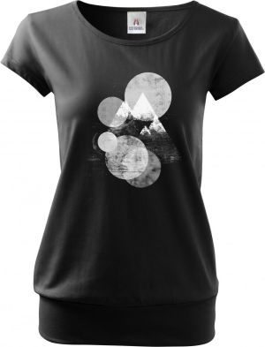 Horská geometrie, V1, bílý potisk