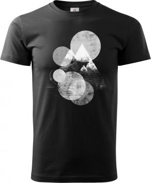 Horská geometrie, V1, bílý potisk