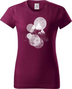 Horská geometrie, V1, bílý potisk