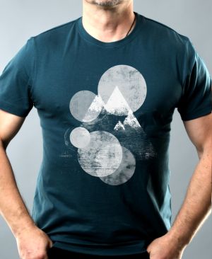 Horská geometrie, V1, bílý potisk