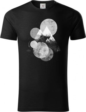 Horská geometrie, V1, bílý potisk