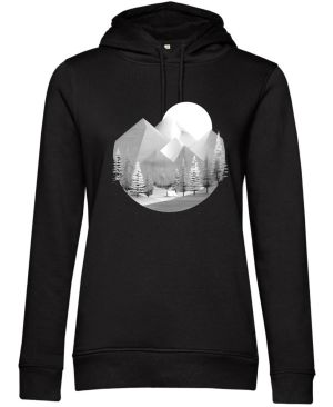 Horský kruh, bílý potisk