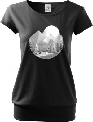 Horský kruh, bílý potisk