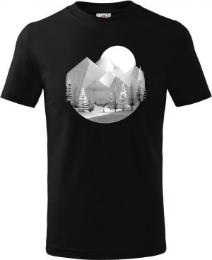 Horský kruh, bílý potisk