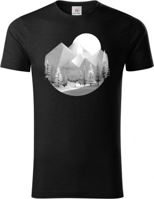 Horský kruh, bílý potisk