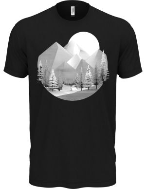 Horský kruh, bílý potisk