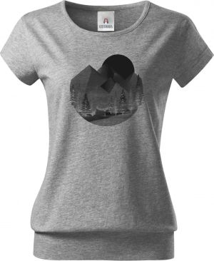 Horský kruh, černý potisk