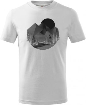 Horský kruh, černý potisk