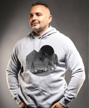 Horský kruh, černý potisk