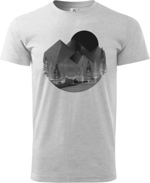 Horský kruh, černý potisk