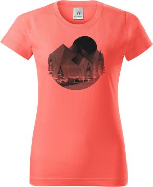 Horský kruh, černý potisk