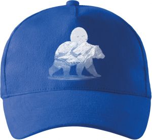 Horský medvěd, bílý potisk