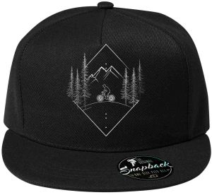 Horský trail, bílý potisk