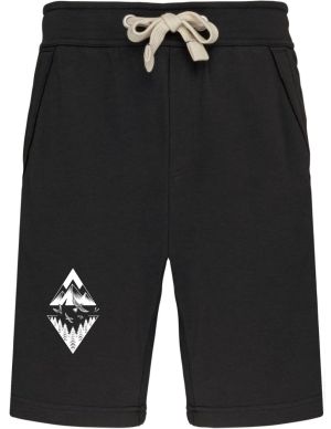 Hory v diamantu, bílý potisk
