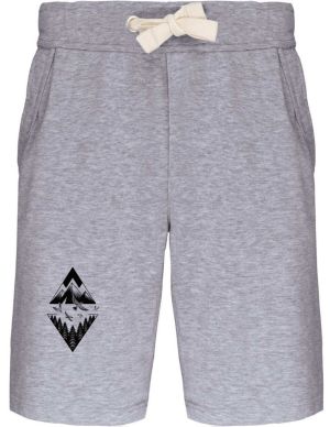 Hory v diamantu, černý potisk