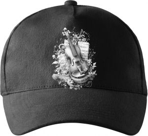 Housle skladatelů, bílý potisk