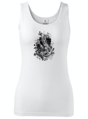 Housle skladatelů, černý tisk