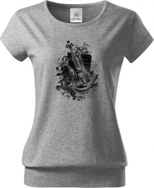 Housle skladatelů, černý tisk