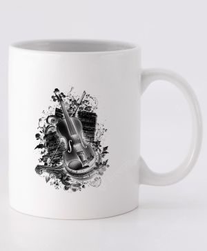 Housle skladatelů, černý tisk