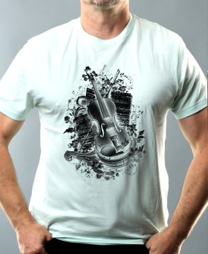 Housle skladatelů, černý tisk