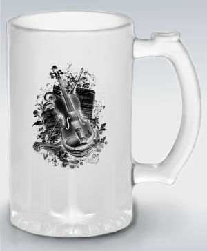 Housle skladatelů, černý tisk