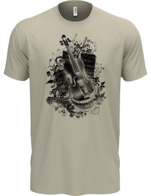 Housle skladatelů, černý tisk