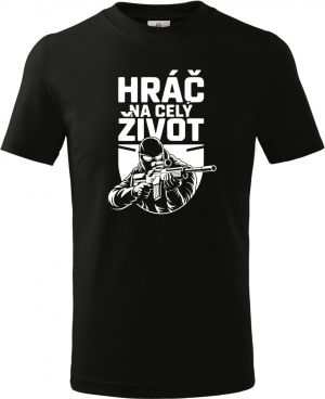 Hráč na celý život, bílý tisk