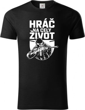 Hráč na celý život, bílý tisk