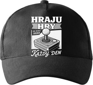 Hraju hry každý den, doplňte ročňík, bílý tisk